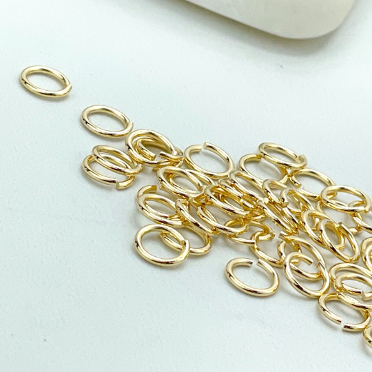 Jump Rings | Gold Filled | 6.25mm | Double Split Ring | 10 pieces
