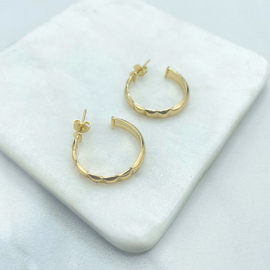 BENECREAT 18K Gold Plated Earring Hooks With Cubic Zirconia – 16pcs 4 Styles, Jewelry Making Findings For DIY Earrings - View #4