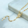 18K Gold Filled Divino Niño Rosary Necklace