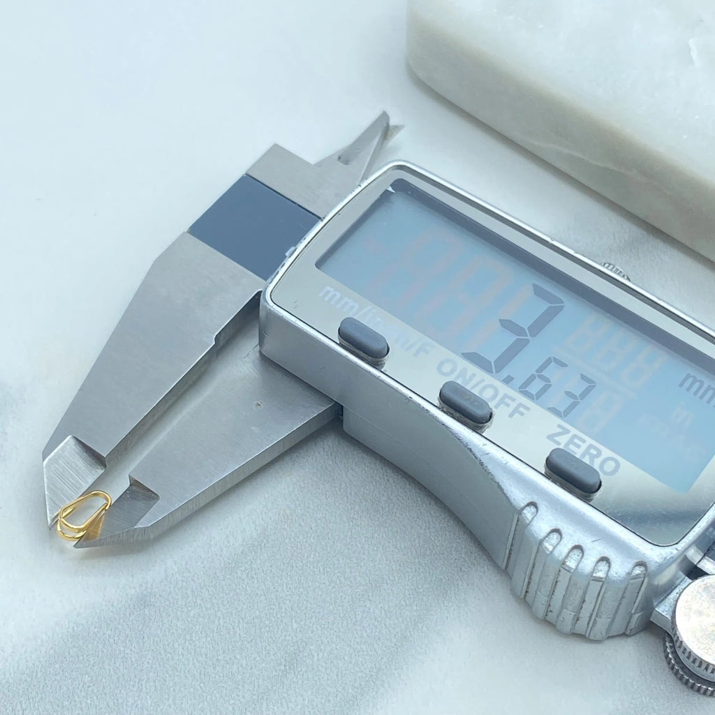 18k Gold Filled Bails for Pendants or Charms, Replacement Bails, Bail Jewelry Supplies, DIY Bail Jewelry Finding 7mmx3mm