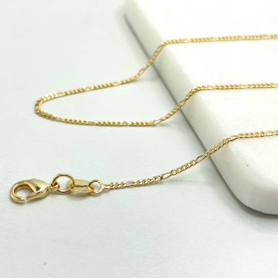 18k Gold Filled Figaro Chain
