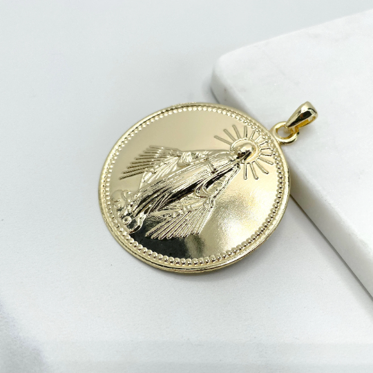 18k Gold Filled La Milagrosa Pendant