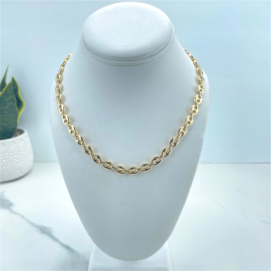 18k Gold Filled 2mm Rolo Chain or Bracelet with Extender