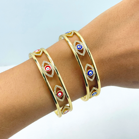 WEFRIN Evil Eye Bracelet, Hamsa Hand Blue Beads Bracelet Hematite Magnetic  Therapy Bracelet Turkish Lucky For Protection And Blessing Bracelet (2  pcs), S, 树脂, botswana-agate : Amazon.co.uk: Fashion