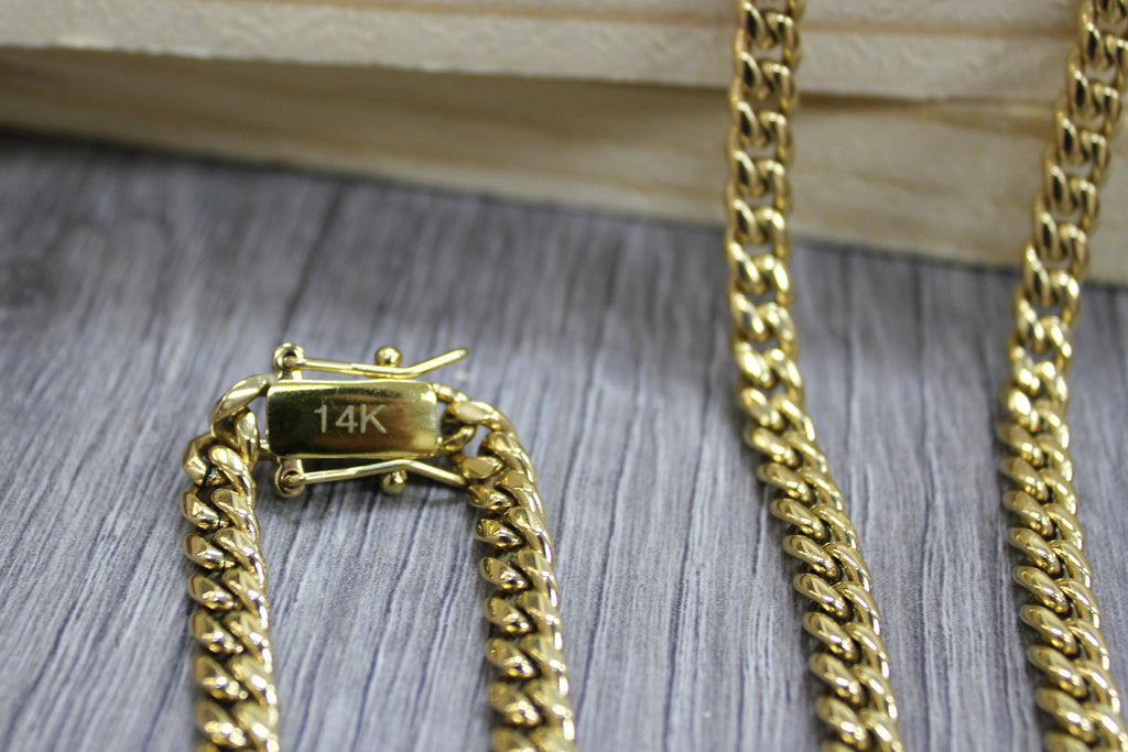 14k Gold Filled Miami Cuban Link 6mm Bracelet