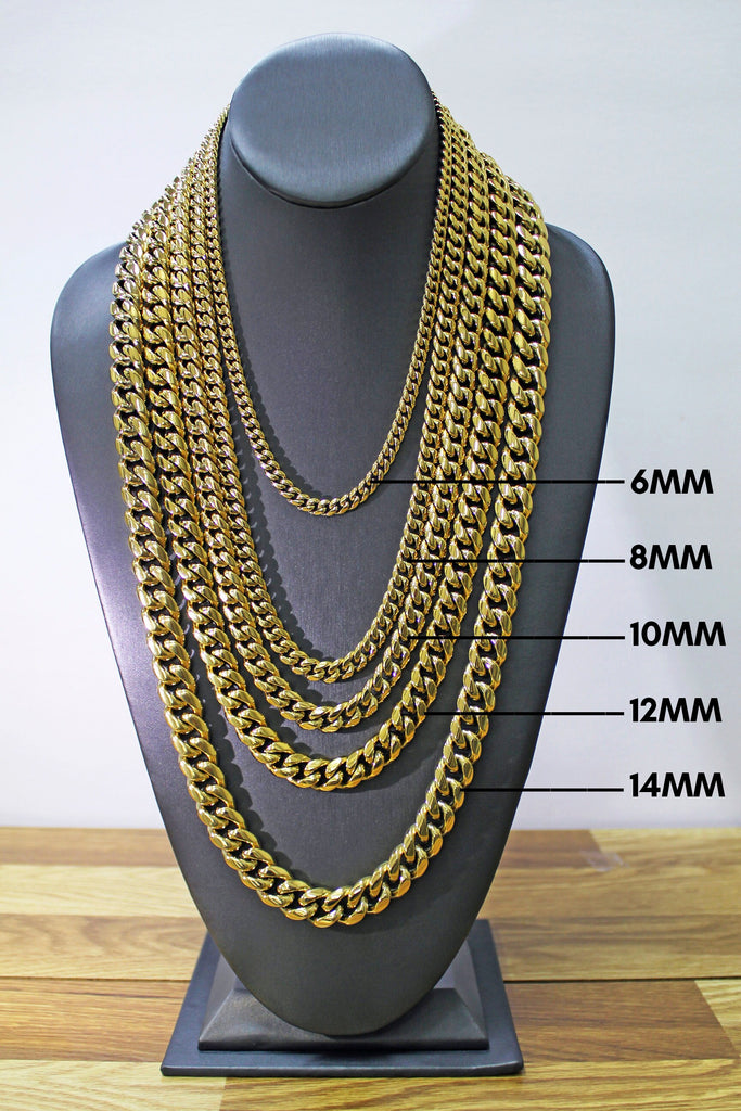 14k Gold Filled Cuban Link 14mm Chain