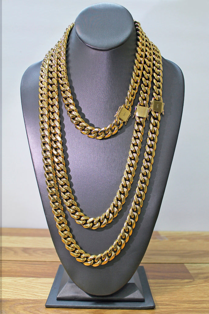 14k Gold Filled Cuban Link 14mm Chain