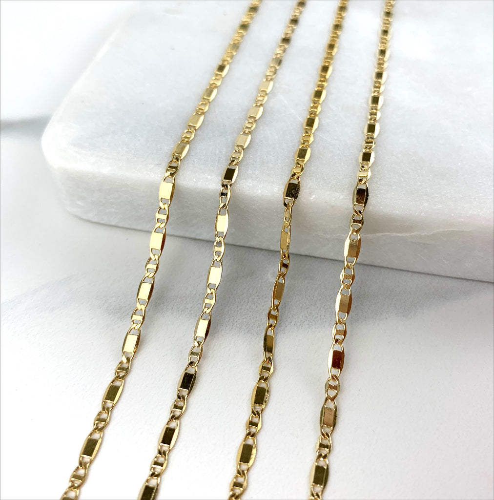 Anchor Chain 18k Mariner Link Chain 18k Gold Filled Mariner Anchor