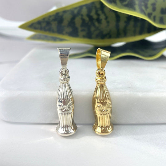 18k Gold Filled Cola Coke Bottle Pendant