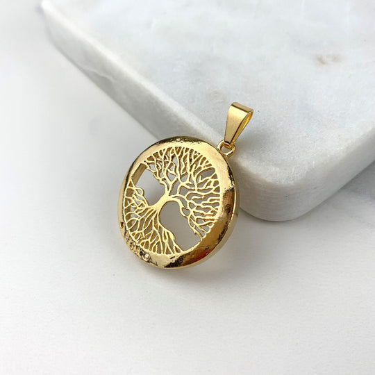 18k Gold Filled Tree of Life Pendant