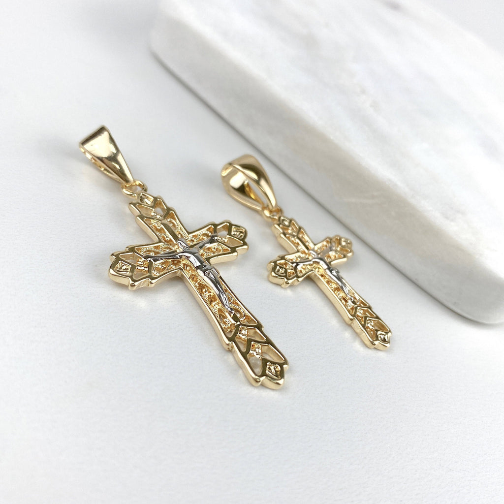 18k Gold Filled Cross Crucifix Pendants
