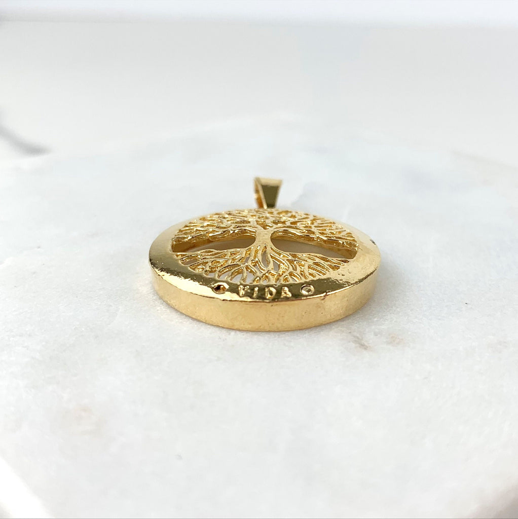 18k Gold Filled Tree of Life Pendant